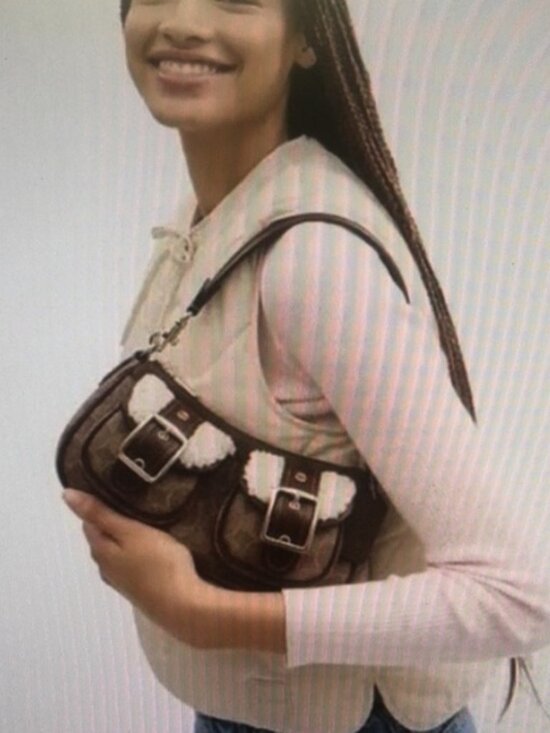 Coach Ashton Bag With Signature Canvas NWT - Picture 6 of 6